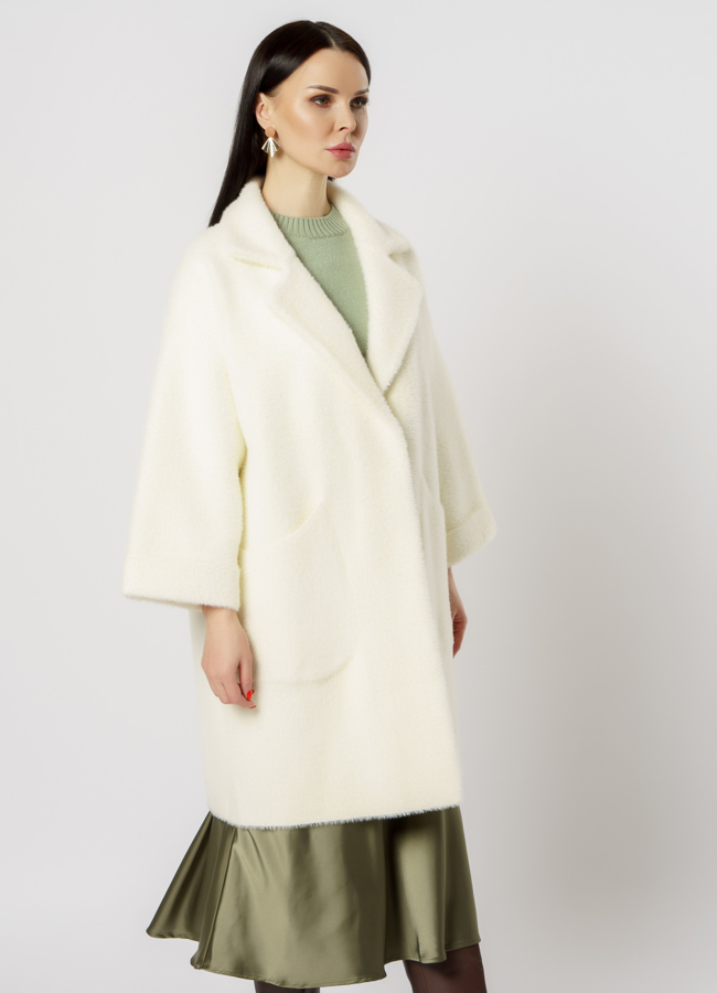 Белый кардиган модель № 20522 универмаг малина