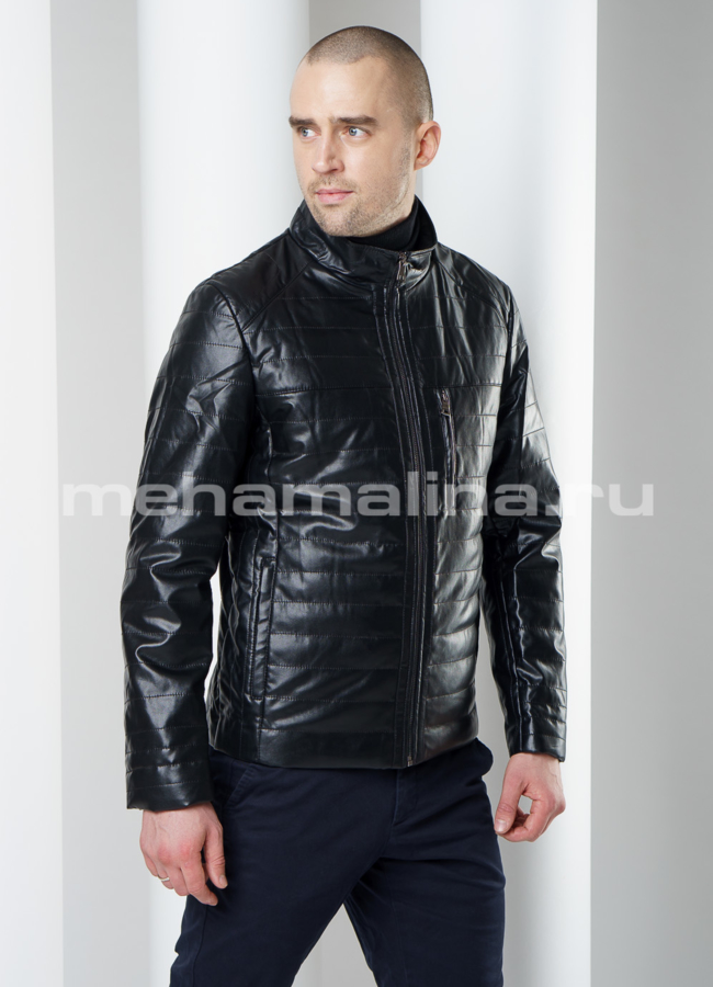 Куртка из эко кожи модель № KP-201 универмаг малина