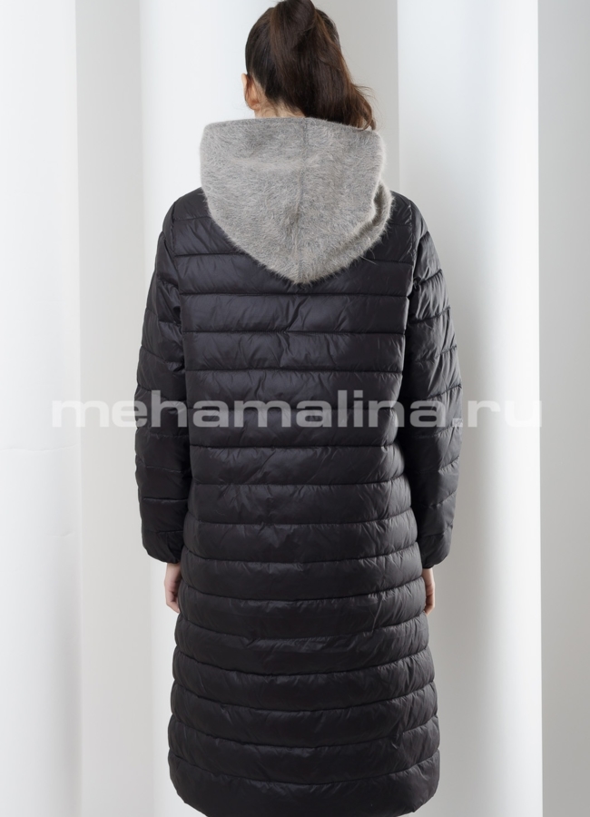 Пуховик с капюшоном модель № П-69 в кредит