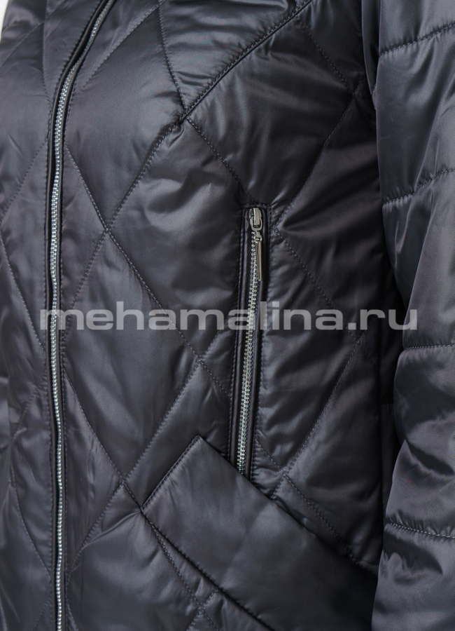 Удлиненная куртка  модель № PK-62 универмаг малина