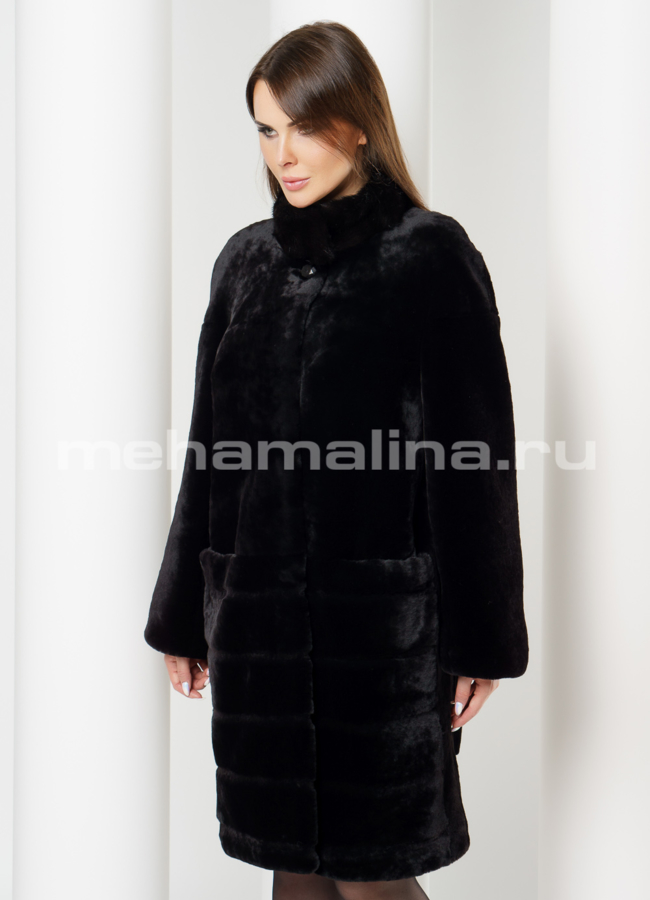 фото Шуба со стойкой модель № S-611