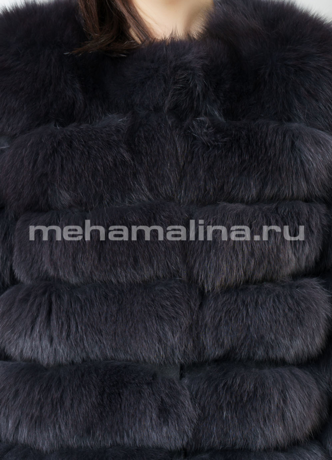 Жакет из песца модель № M-140 универмаг малина