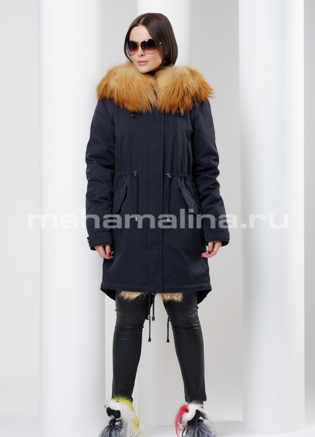 Парка на меху Malina siberian wear модель № П-102 в рассрочку