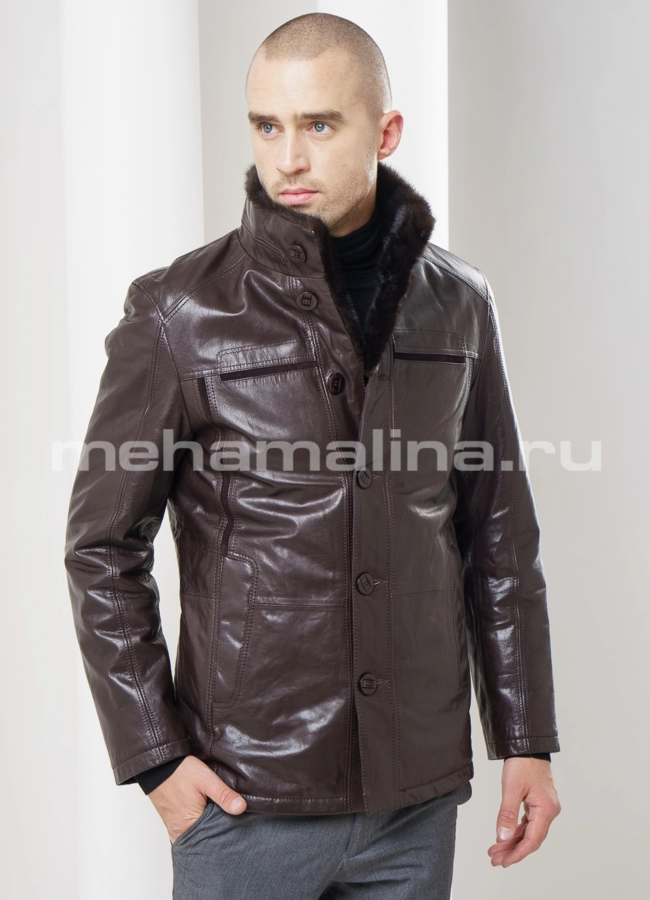 фото Дубленка мужская модель № DM-90