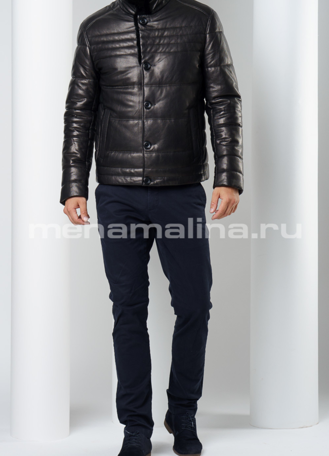 Мужской пуховик модель № ПМ-86 универмаг малина