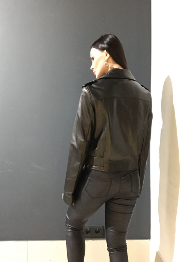 фото Куртка женская косуха модель № 8044