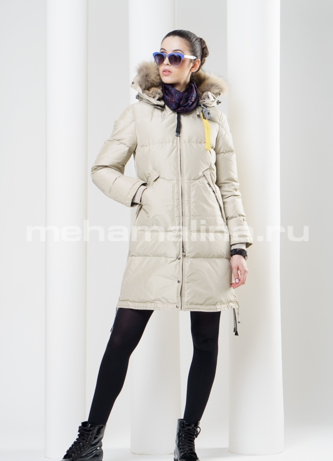 Пуховик с капюшоном модель № П-46 в кредит