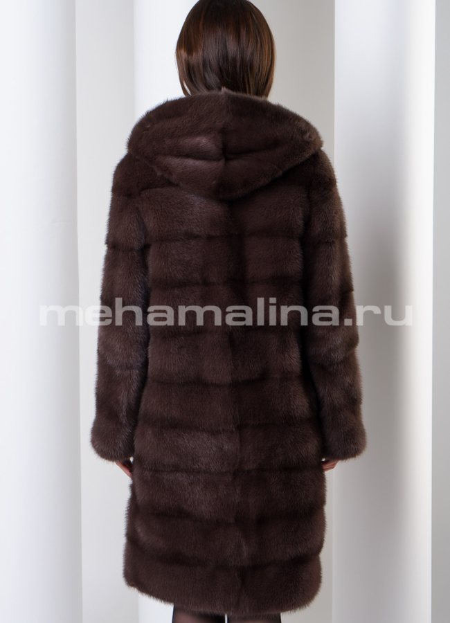 Шуба из норки модель № S-554 в кредит