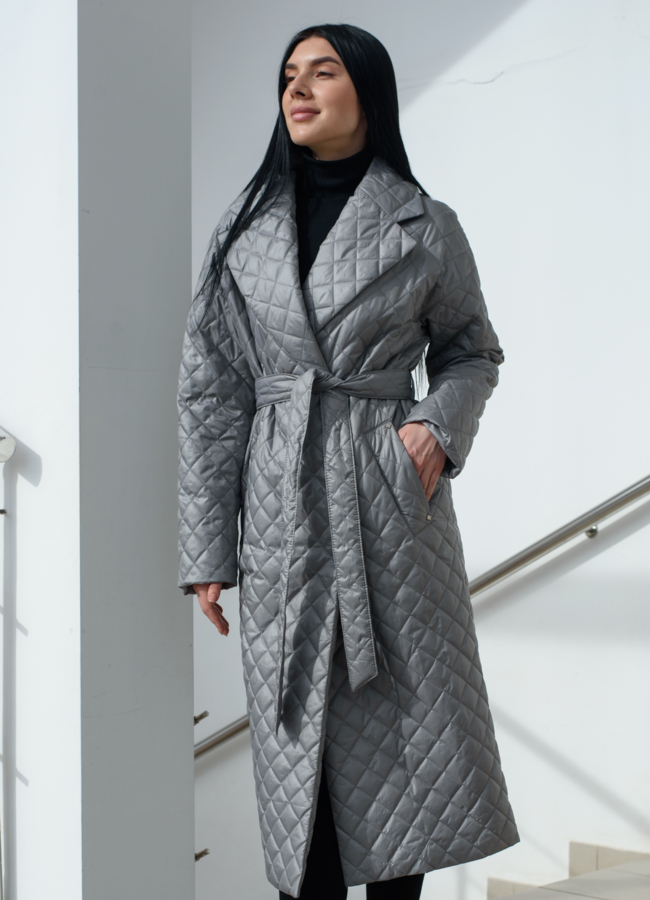 Плащ женский с английским воротником   модель № 22545 в кредит