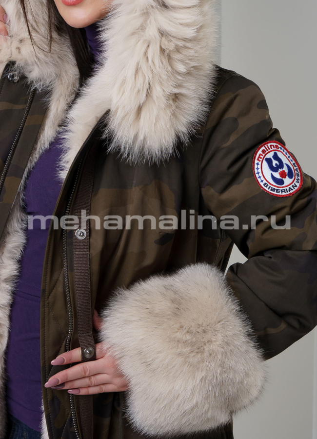фото Меховая парка Malina siberian wear модель № П-142