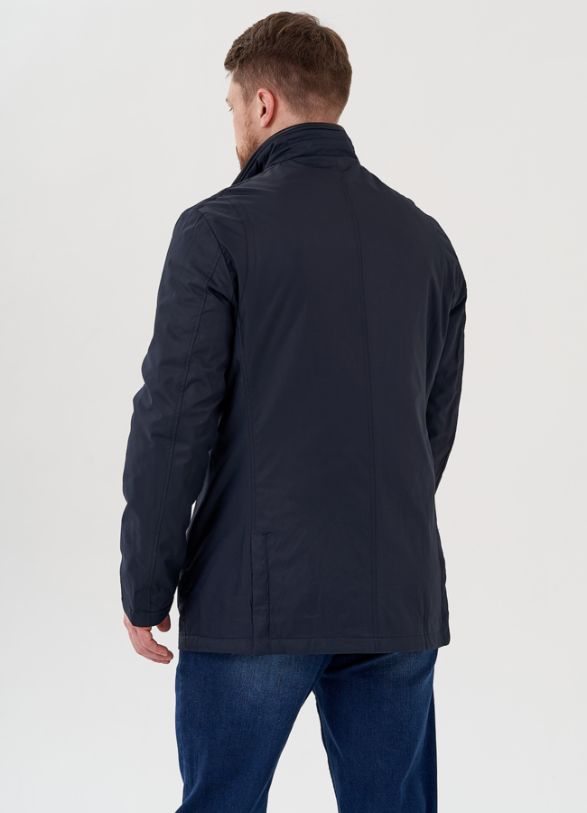 Куртка мужская синего цвета  модель № 24355 универмаг малина