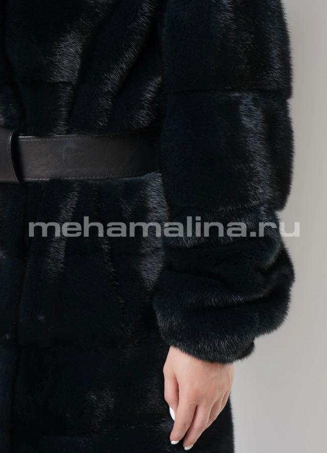 Норковая шуба модель № S-712 универмаг малина