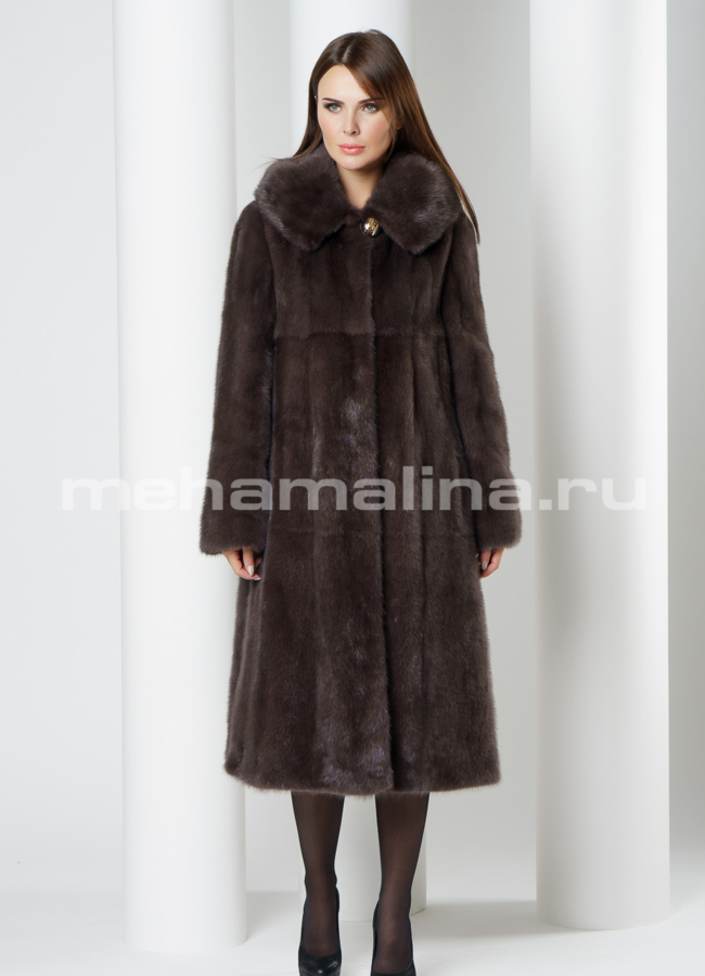 фото Норковая шуба модель № S-635