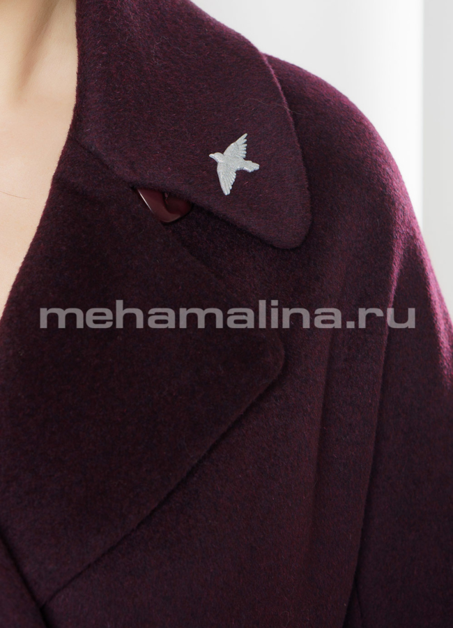 Элегантное пальто Sharm модель № 06 универмаг малина