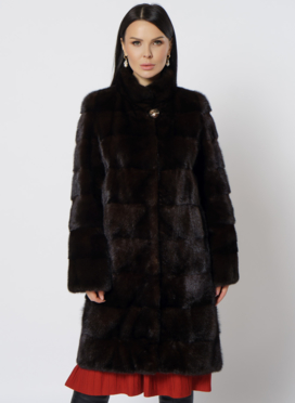 Шуба из норки