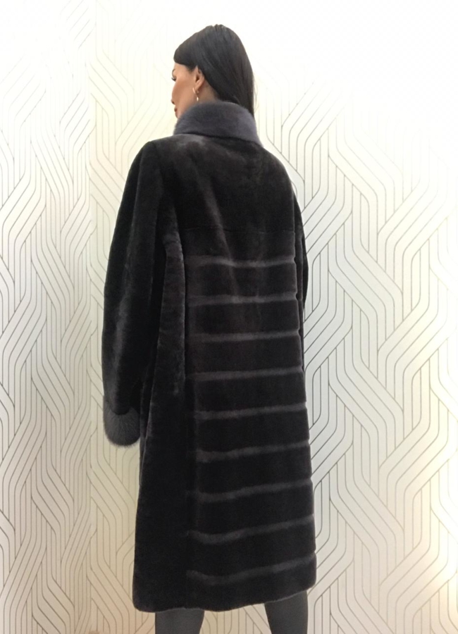 Шуба из мутона модель № Р-83 в кредит