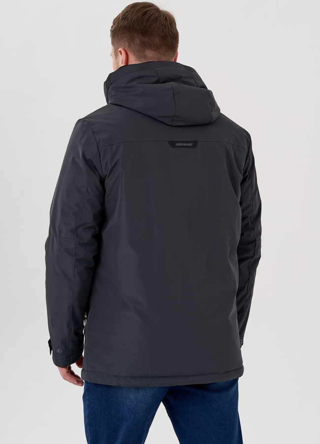 Куртка мужская с капюшоном модель № 24358 в кредит