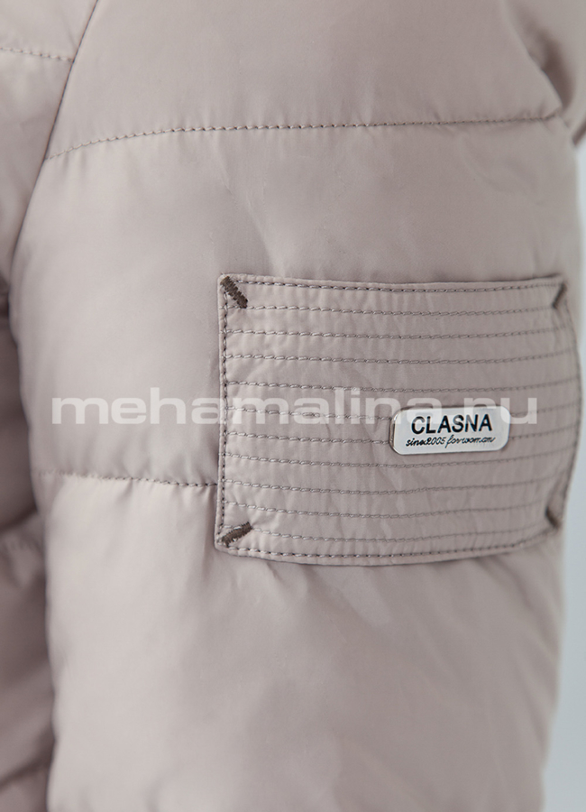 Женский зимний пуховик модель № П-177 универмаг малина