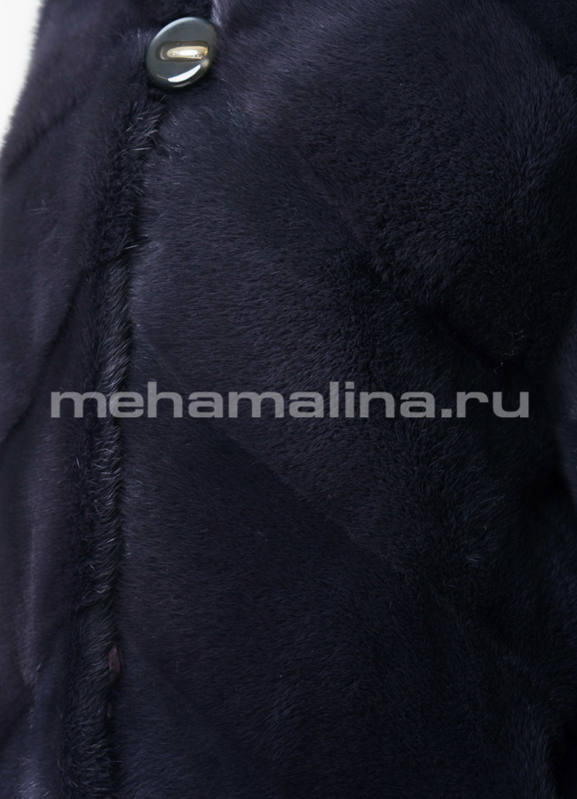 Шуба из норки  модель № S-557 универмаг малина