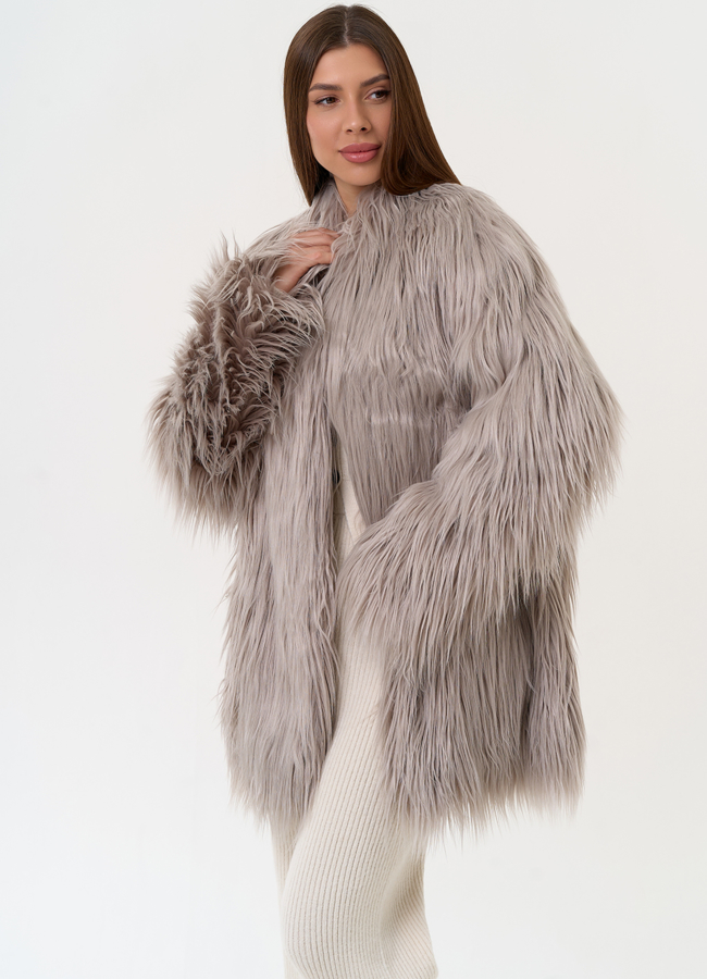 Женская шуба из эко меха с декоративным поясом модель № 31529 универмаг малина Женская шуба из эко меха с декоративным поясом модель № 31529 универмаг малина