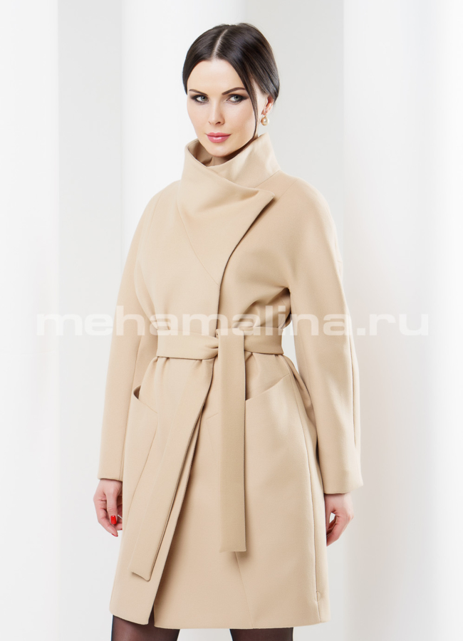 фото Женское пальто, шерсть модель № BP-33