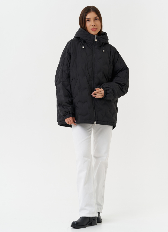 фото Женская куртка с капюшоном модель № 27871