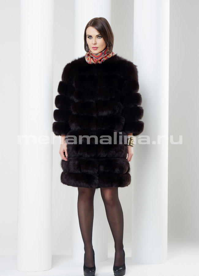 Жакет из песца модель № S-471 в рассрочку