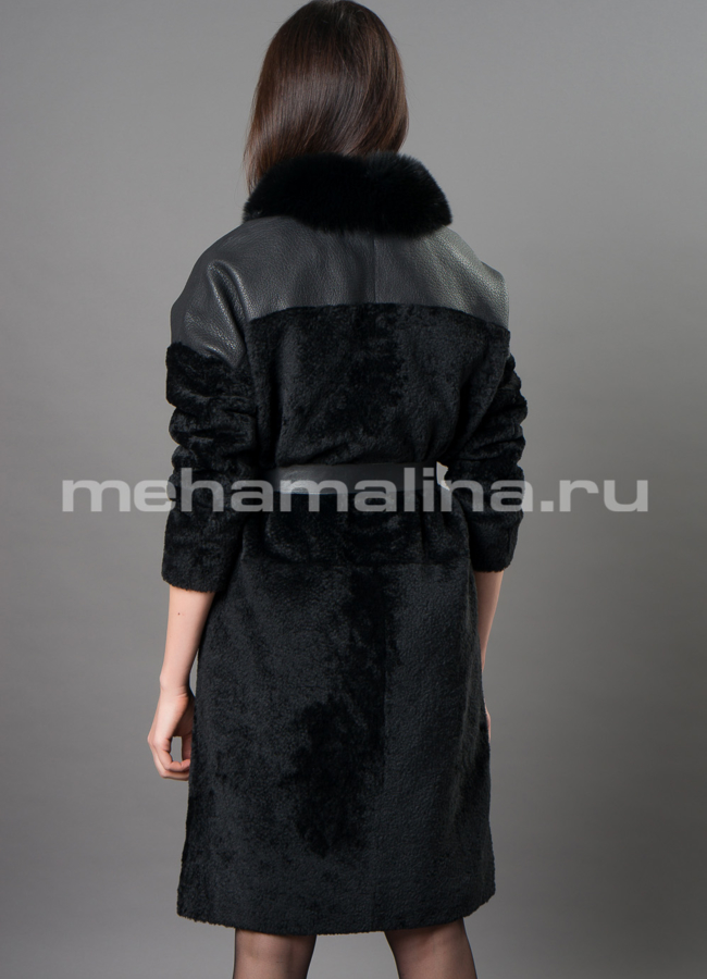 Дубленка Emilia Rinzi из астрагана модель № 3205-102 в кредит