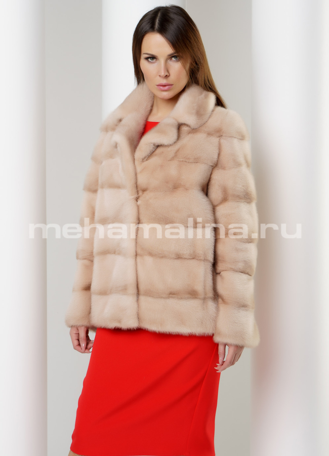 фото Норковая шуба модель № S-599