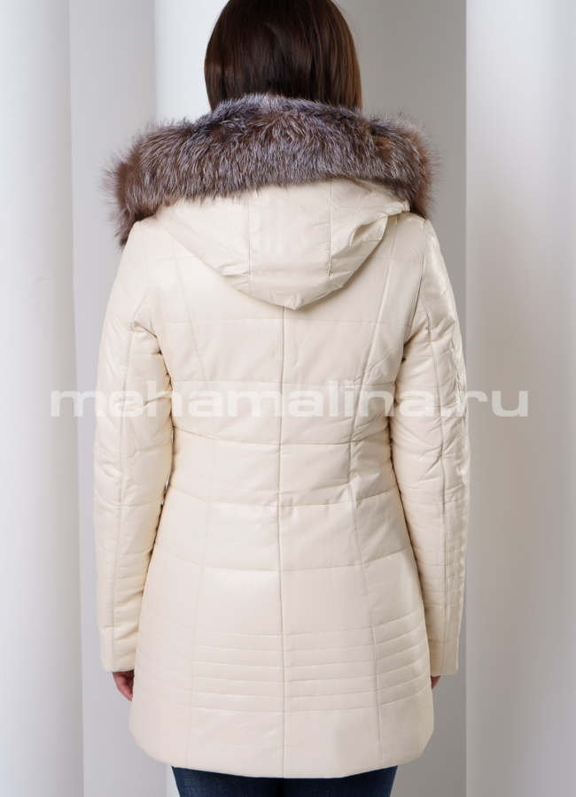 Куртка с натуральным мехом модель № 8108 в кредит