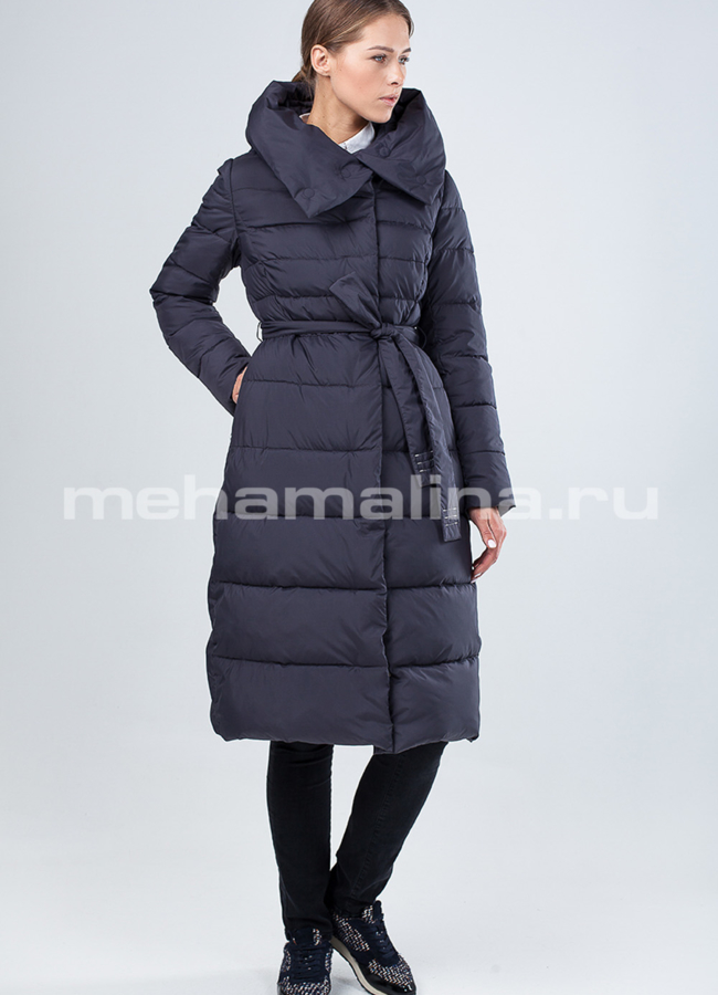Пуховик женский на биопухе модель № П-273 в рассрочку