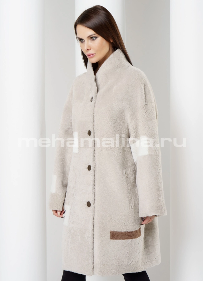 Дубленка Perre из астрагана модель № 7728 универмаг малина