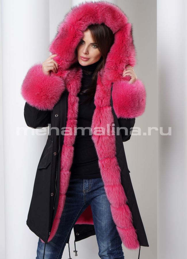 фото Меховая парка Malina siberian wear модель № П-164