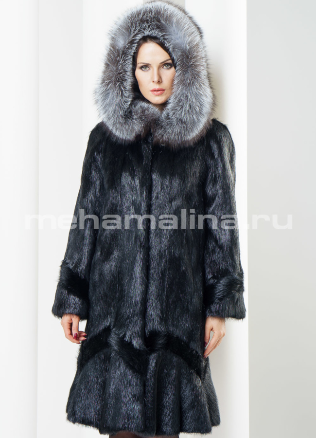 фото Шуба из нутрии 