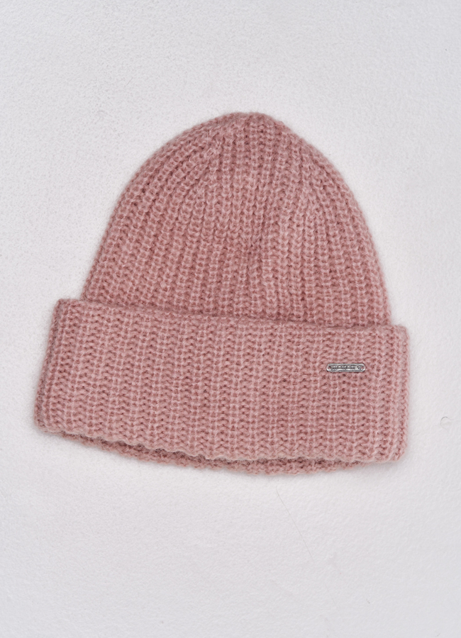 Шапка женская розового цвета модель № 21747 универмаг малина