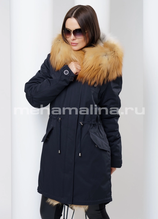 Парка на меху Malina siberian wear модель № П-102 универмаг малина