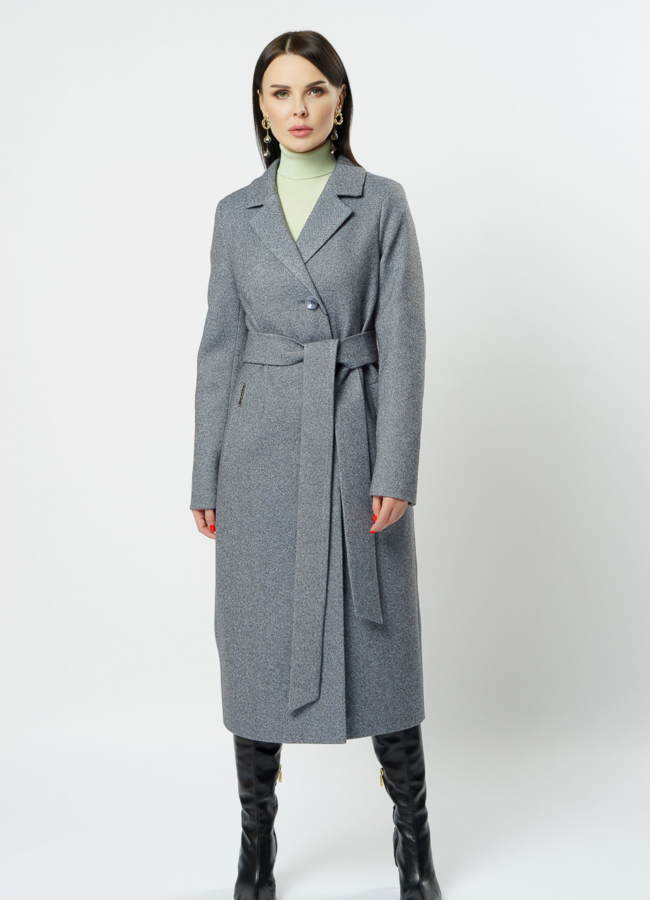 Женское приталенное пальто модель № 19102 универмаг малина Женское приталенное пальто модель № 19102 универмаг малина