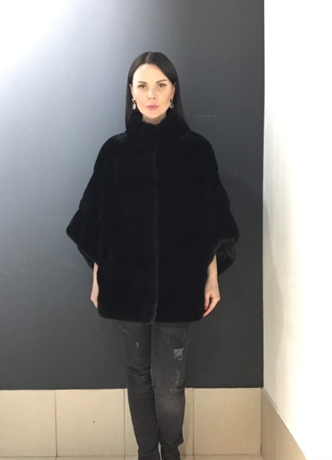 Меховая куртка Ego модель № S-750 универмаг малина