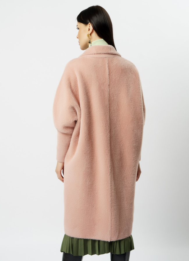 Женский кардиган в цвете пудра модель № 20517 в кредит