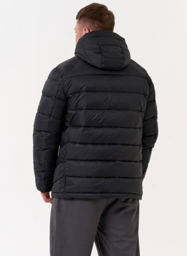 Мужской пуховик черного цвета