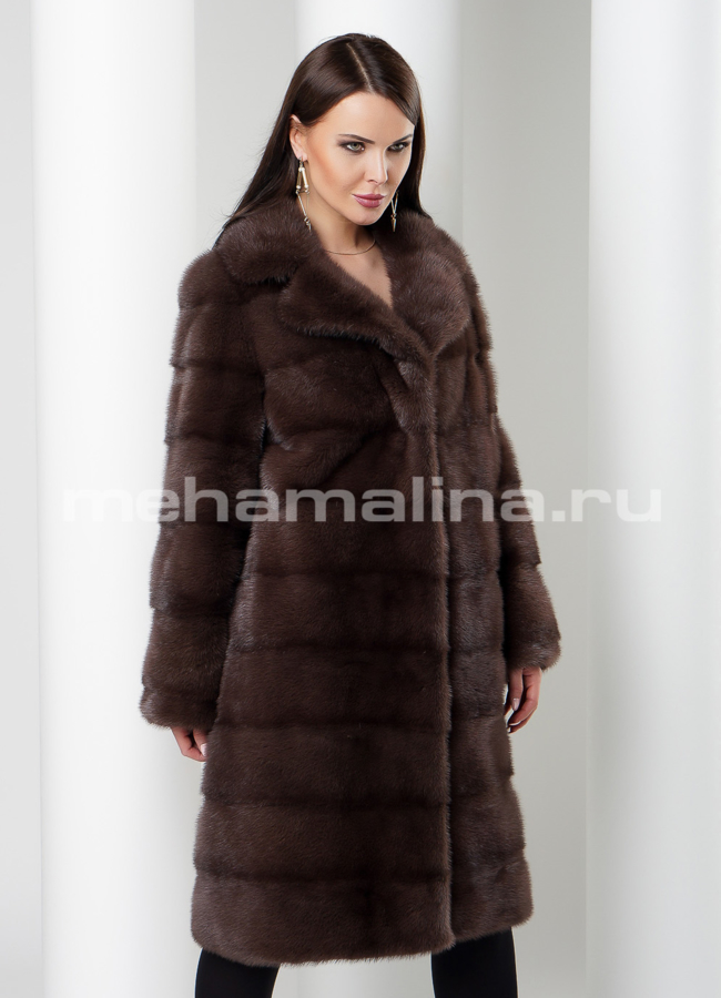 Шуба поперечная модель № S-499 универмаг малина