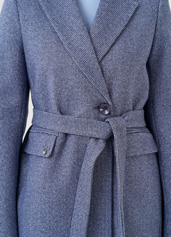 Женское пальто-пиджак модель № 22950 в кредит