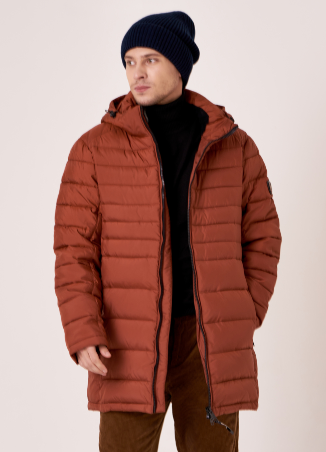 фото Шапка мужская темно синего цвета модель № MMH 10976