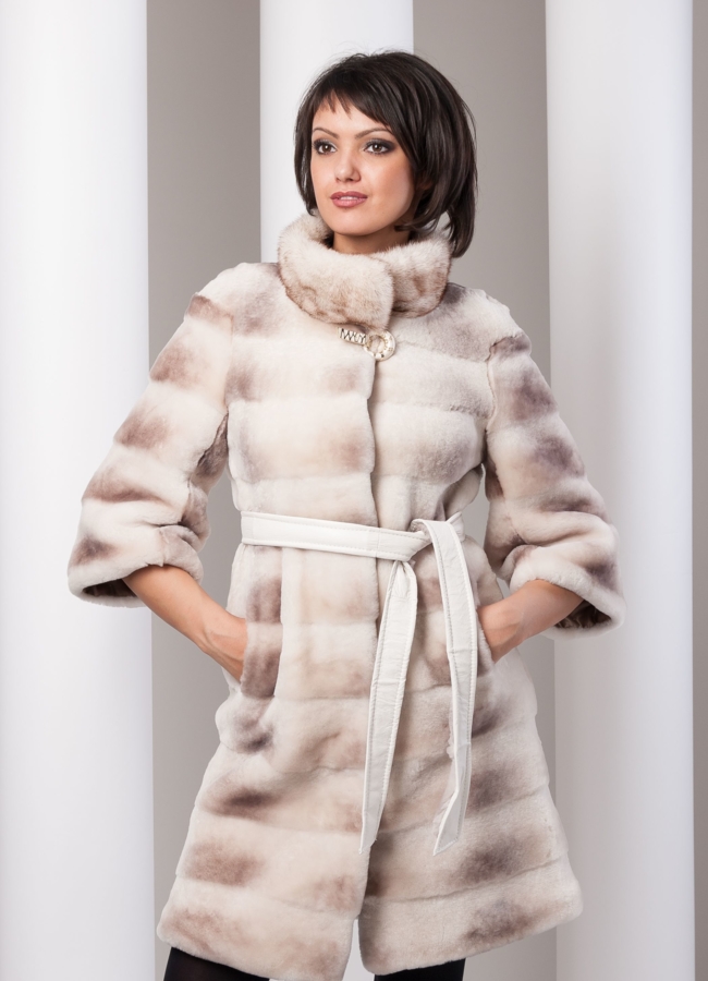 Шуба из мутона  модель № S-66 в кредит