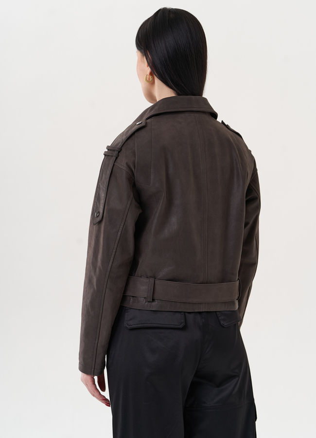 Кожаная куртка 