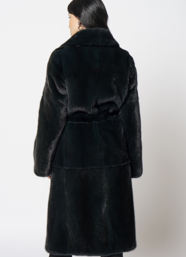 Норковая шуба модель № S-663 в рассрочку