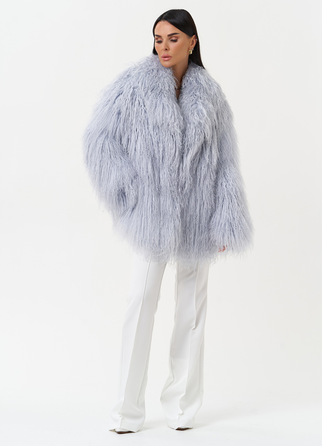 Женская шуба из меха ламы модель № 30633 универмаг малина Женская шуба из меха ламы модель № 30633 универмаг малина