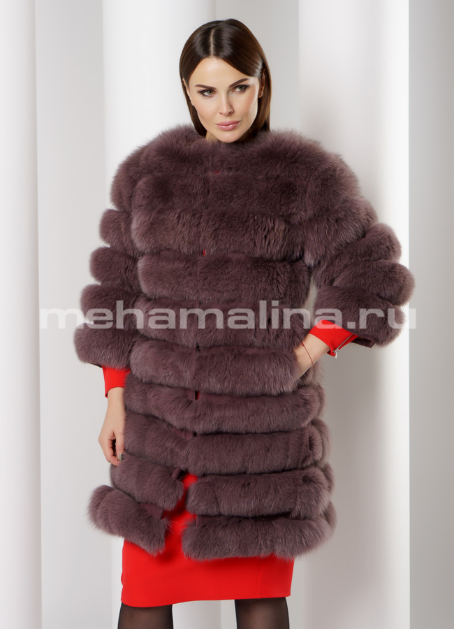 Песцовый жакет модель № M-162 универмаг малина