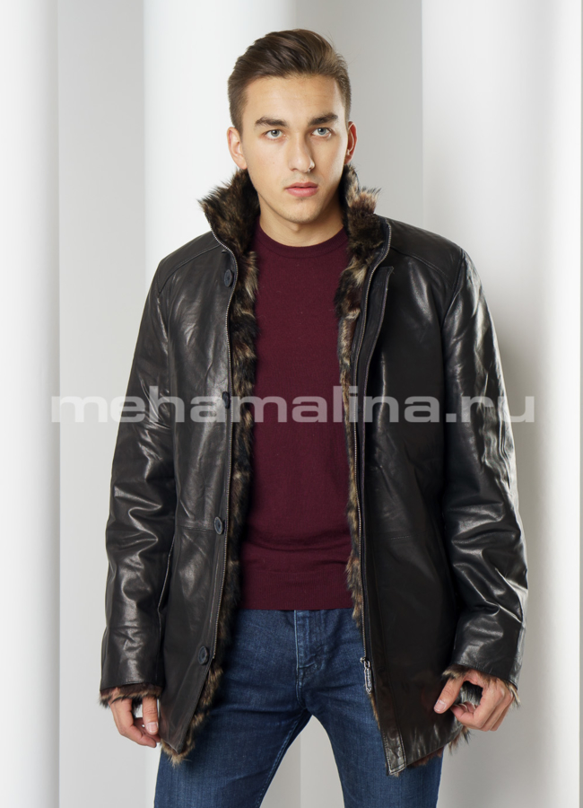 Дубленка на тоскане модель № DM-115 универмаг малина