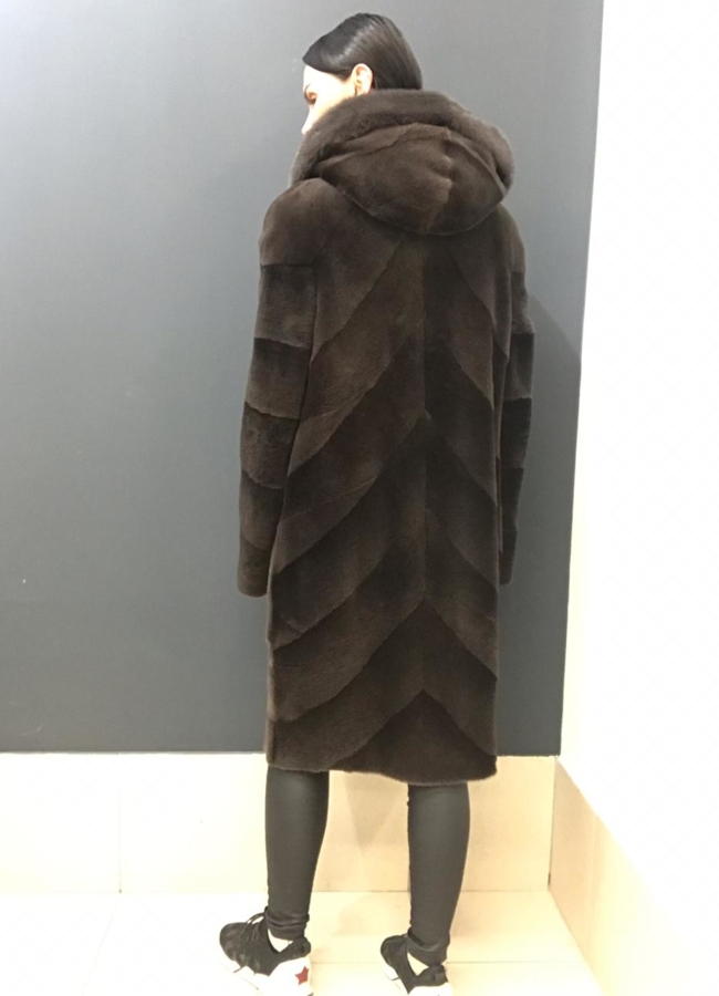 Шуба из нутрии модель № Астория 100 в кредит